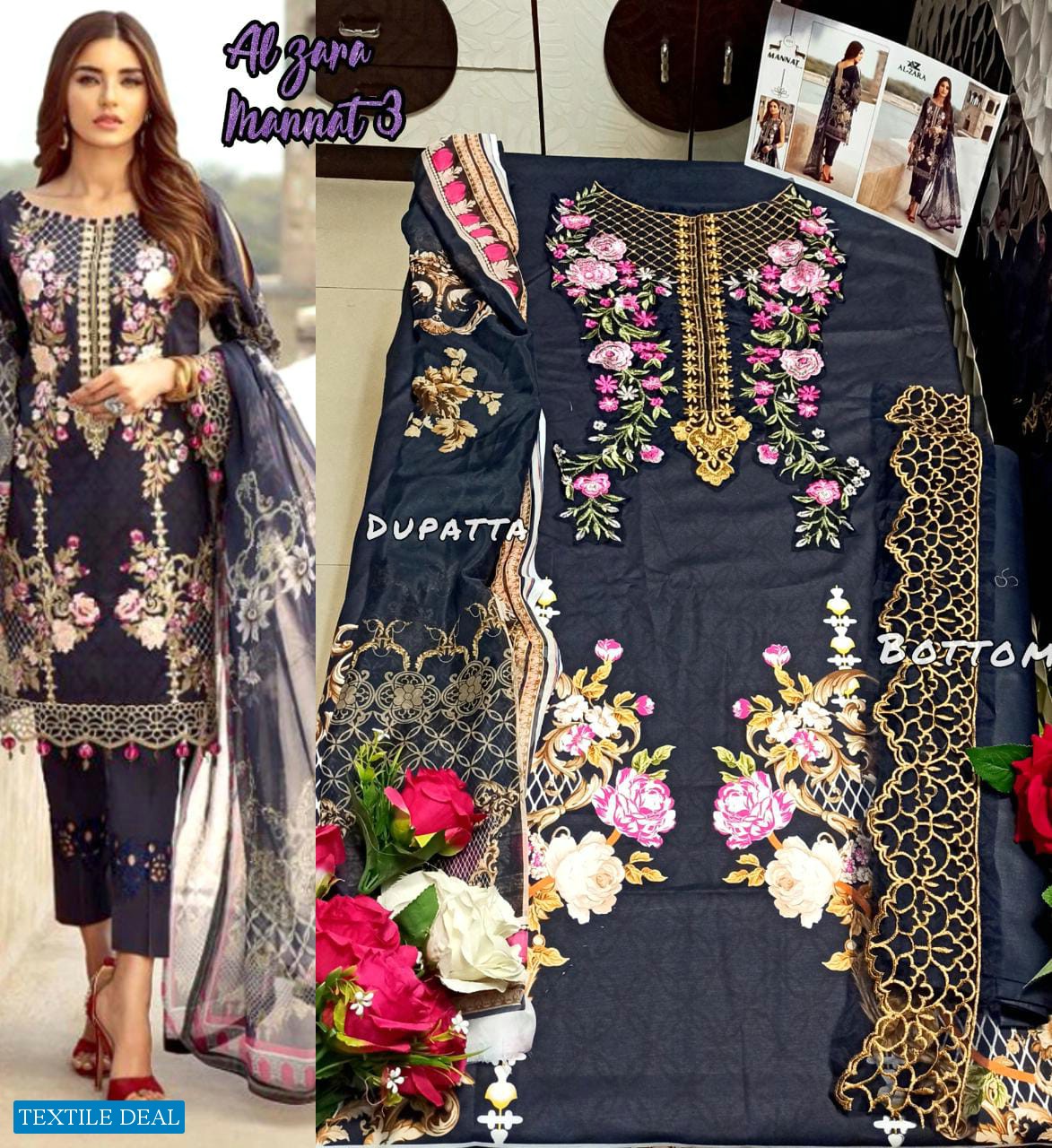 Al-zara Mannat Vol-4 Wholesale Pakistani Concept Dress