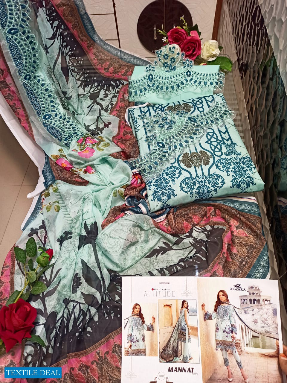 Al-zara Mannat Vol-4 Wholesale Pakistani Concept Dress