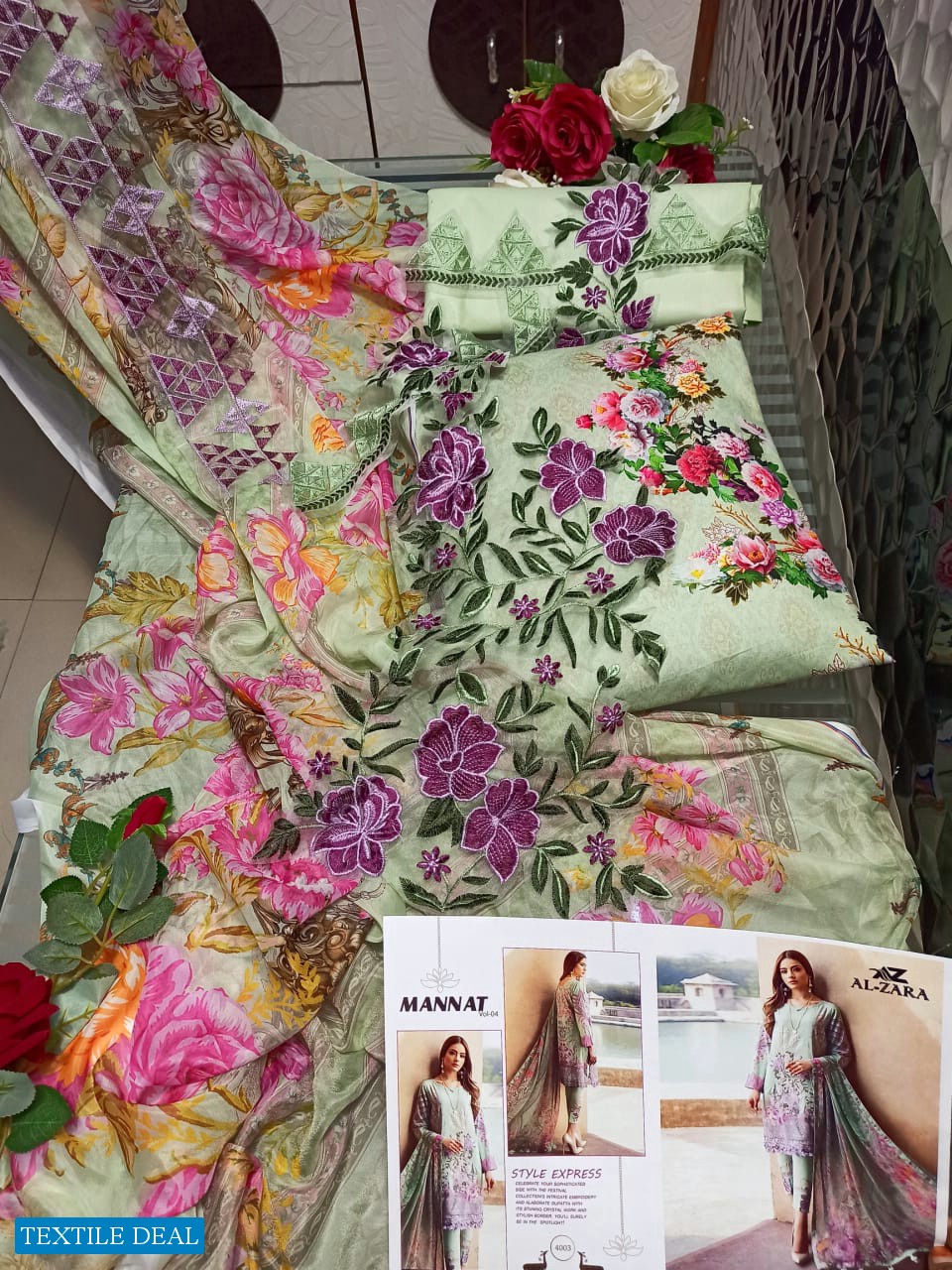 Al-zara Mannat Vol-4 Wholesale Pakistani Concept Dress