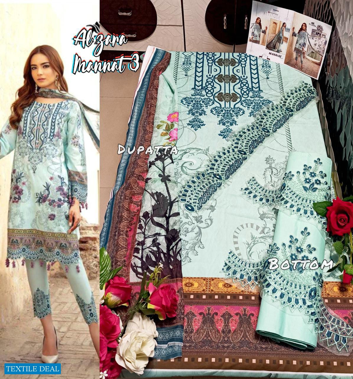 Al-zara Mannat Vol-4 Wholesale Pakistani Concept Dress