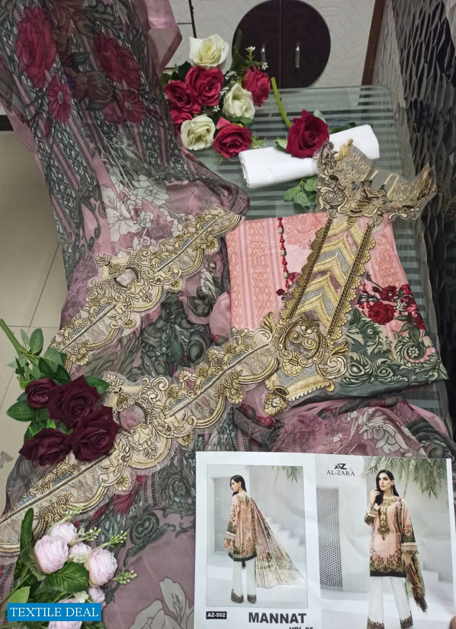Al-zara Mannat Vol-5 Wholesale Pakistani Concept Dress
