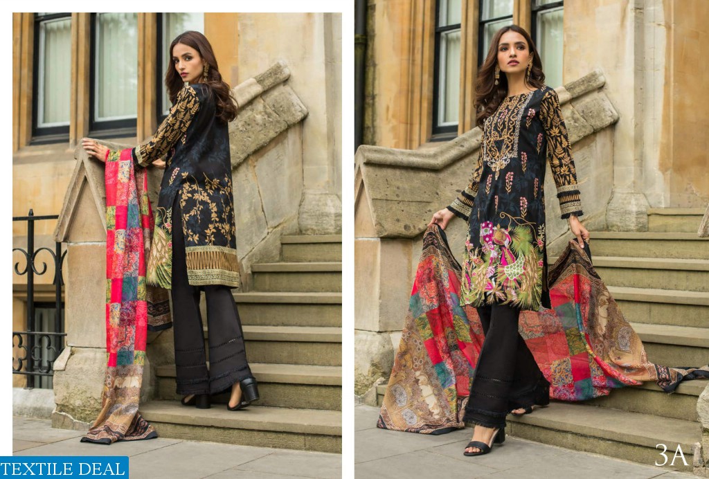 Al-zohaib Mahnoor Embroidered Lawn Collection 2019
