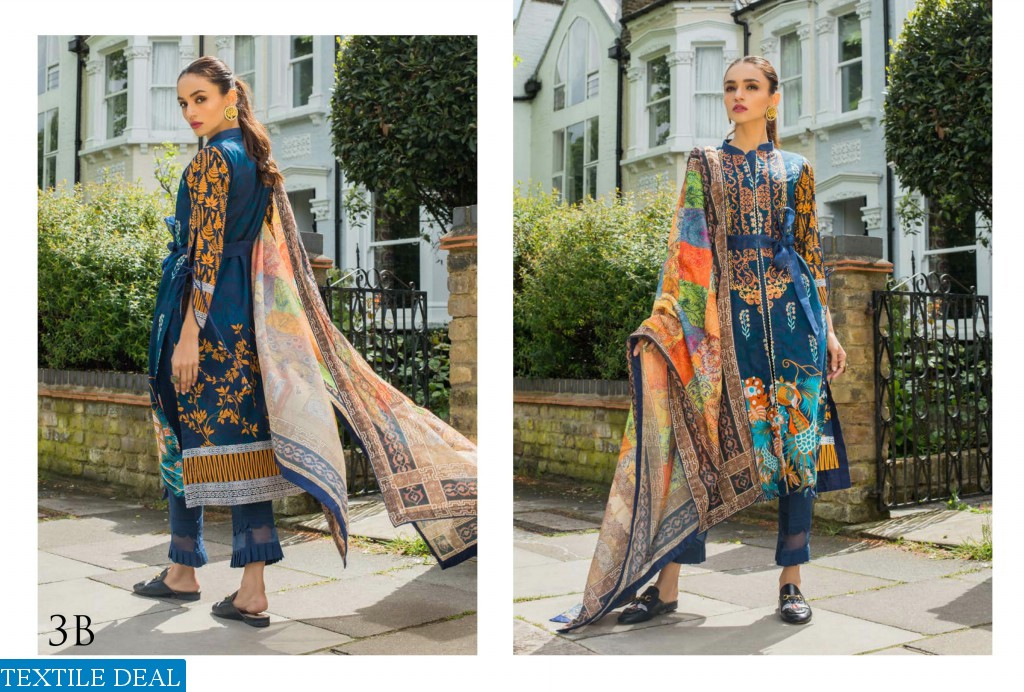 Al-zohaib Mahnoor Embroidered Lawn Collection 2019