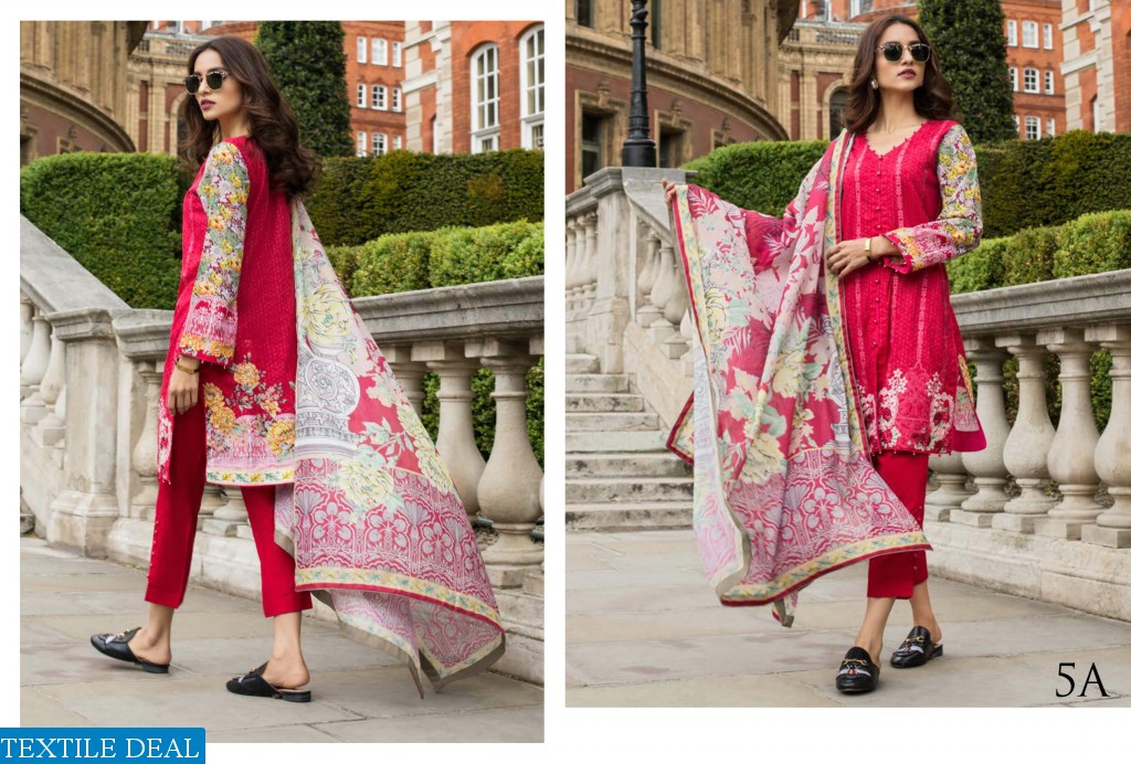 Al-zohaib Mahnoor Embroidered Lawn Collection 2019