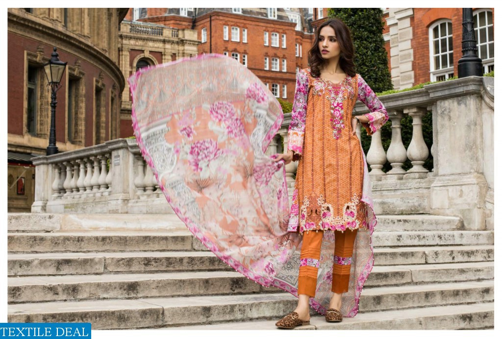 Al-zohaib Mahnoor Embroidered Lawn Collection 2019