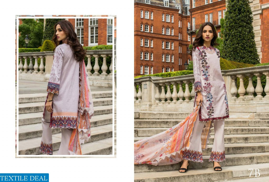 Al-zohaib Mahnoor Embroidered Lawn Collection 2019