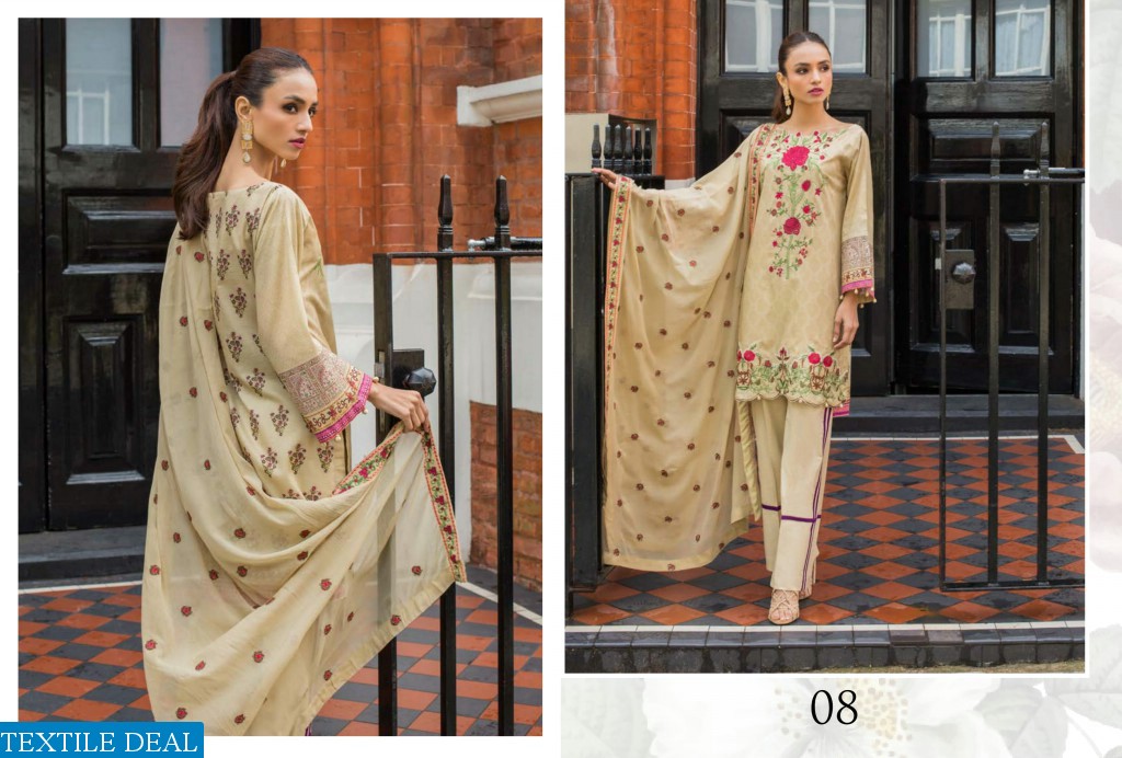 Al-zohaib Mahnoor Embroidered Lawn Collection 2019