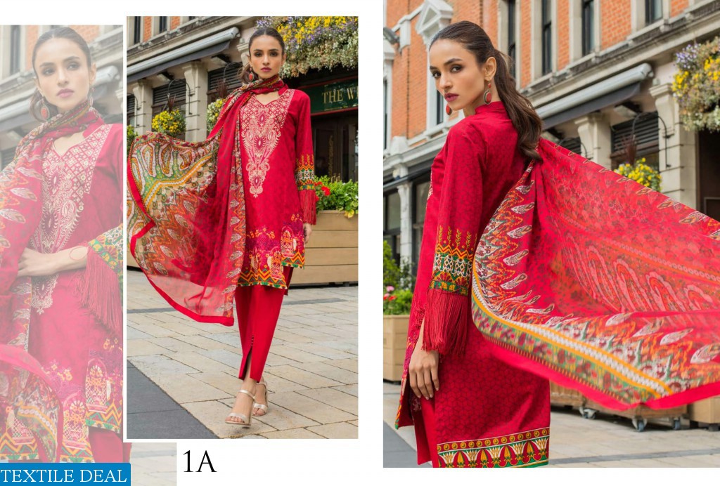 Al-zohaib Mahnoor Embroidered Lawn Collection 2019