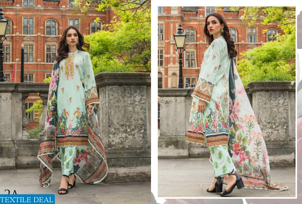 Al-zohaib Mahnoor Embroidered Lawn Collection 2019