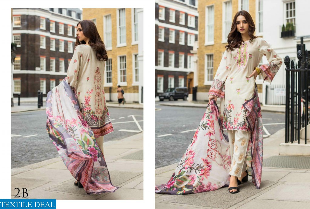 Al-zohaib Mahnoor Embroidered Lawn Collection 2019