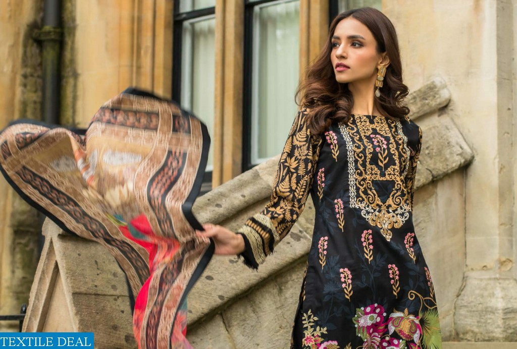 Al-zohaib Mahnoor Embroidered Lawn Collection 2019