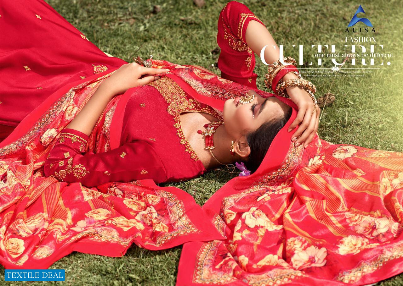 Alisa Gulal Wholesale Straight Long Ethnic Salwar Kameez