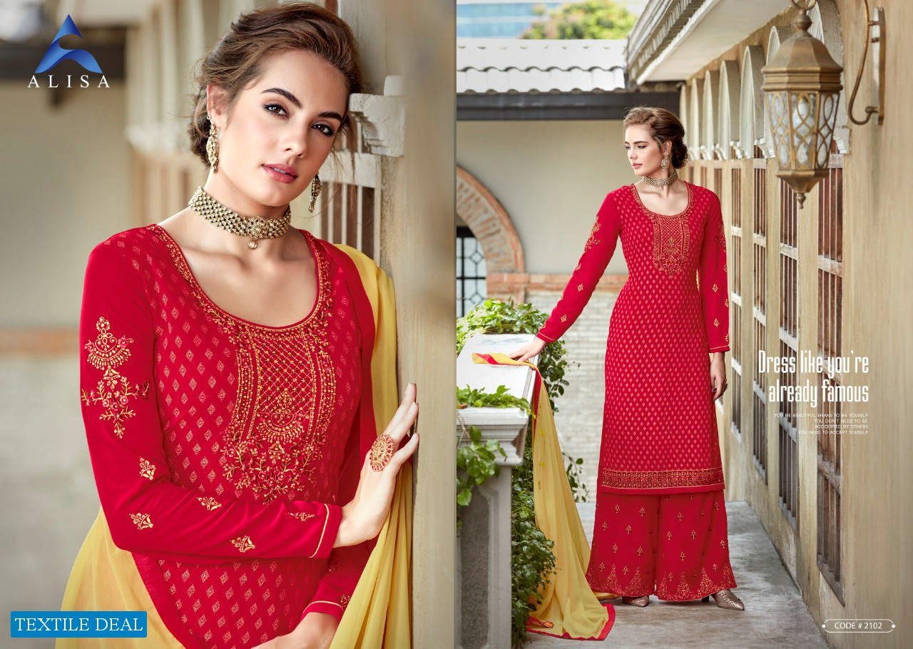 Alisa Mehar Wholesale Straight Salwar kameez
