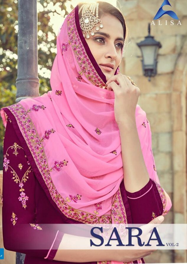 Alisa Sara Vol-2 Wholesale Online Shopping Festival Salwar Kameez