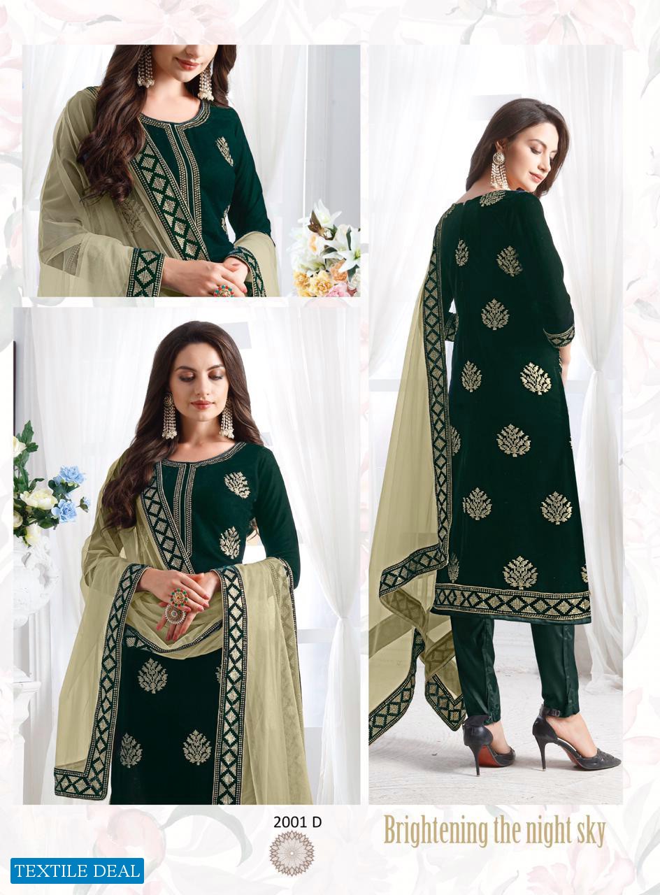 Alizeh Zaida Vol-1 Wholesale Straight Long Salwar Suits