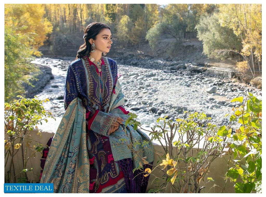 Alkarim Republic Woman Wear Signature Winter Collection Wholesale Pakistani Catalog