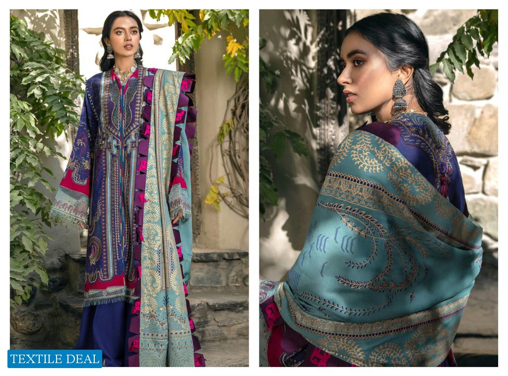 Alkarim Republic Woman Wear Signature Winter Collection Wholesale Pakistani Catalog