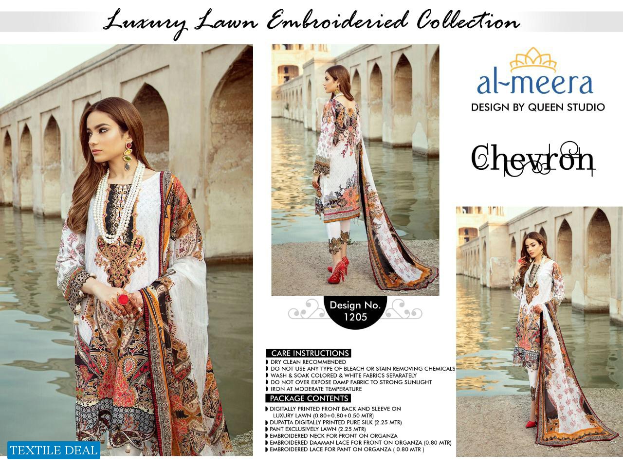 Almeera Chevron Vol-2 Wholesale Digital Printed Pakistani Dress