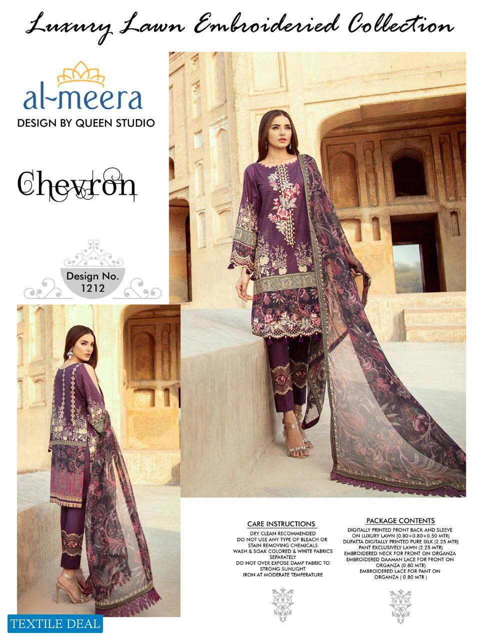 Almeera Chevron Vol-2 Wholesale Digital Printed Pakistani Dress