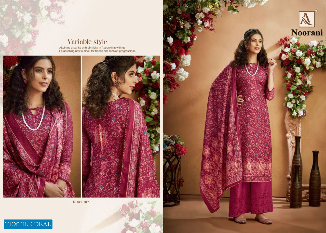 Alok Noorani Wholesale Winter Dress Material