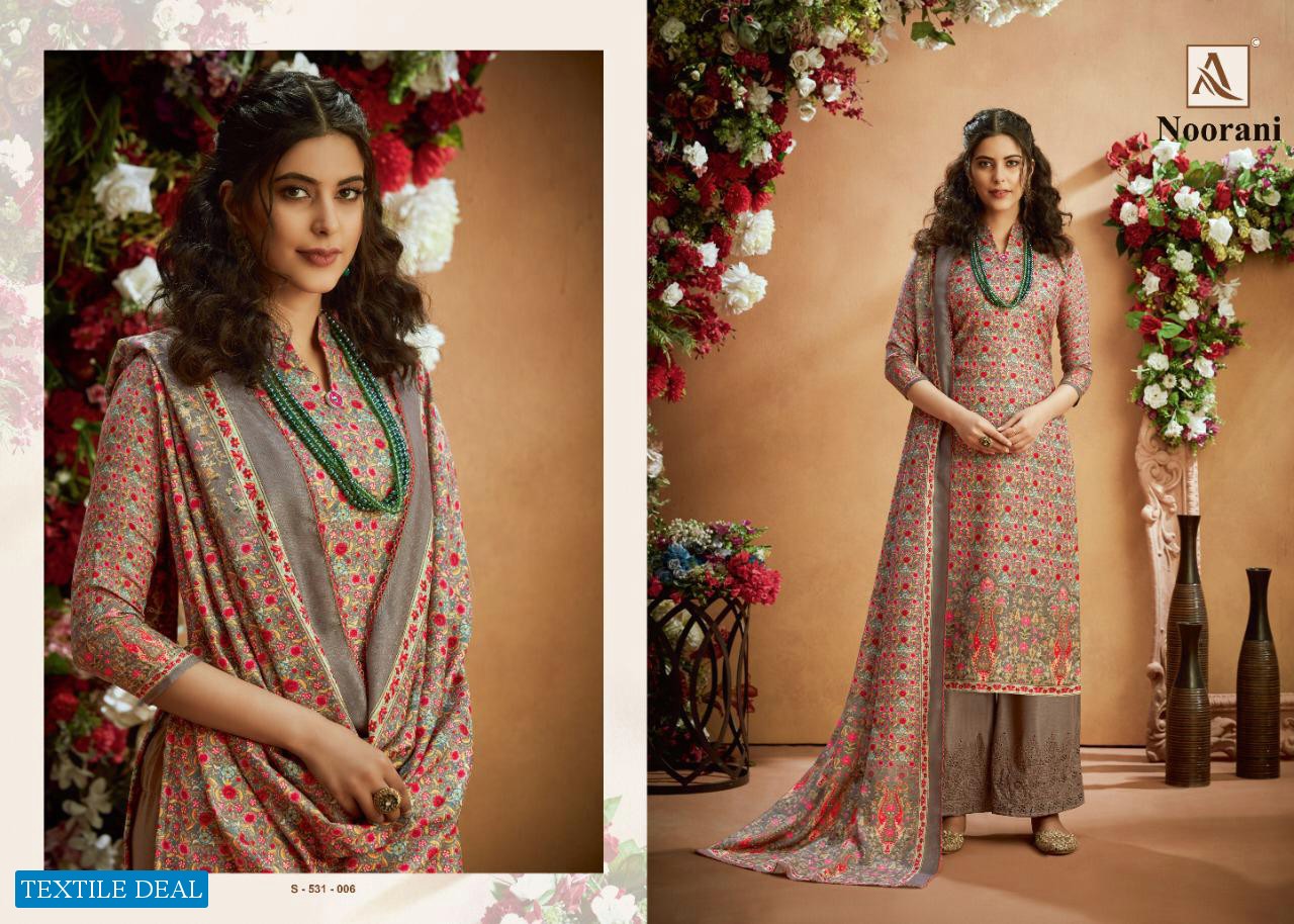 Alok Noorani Wholesale Winter Dress Material