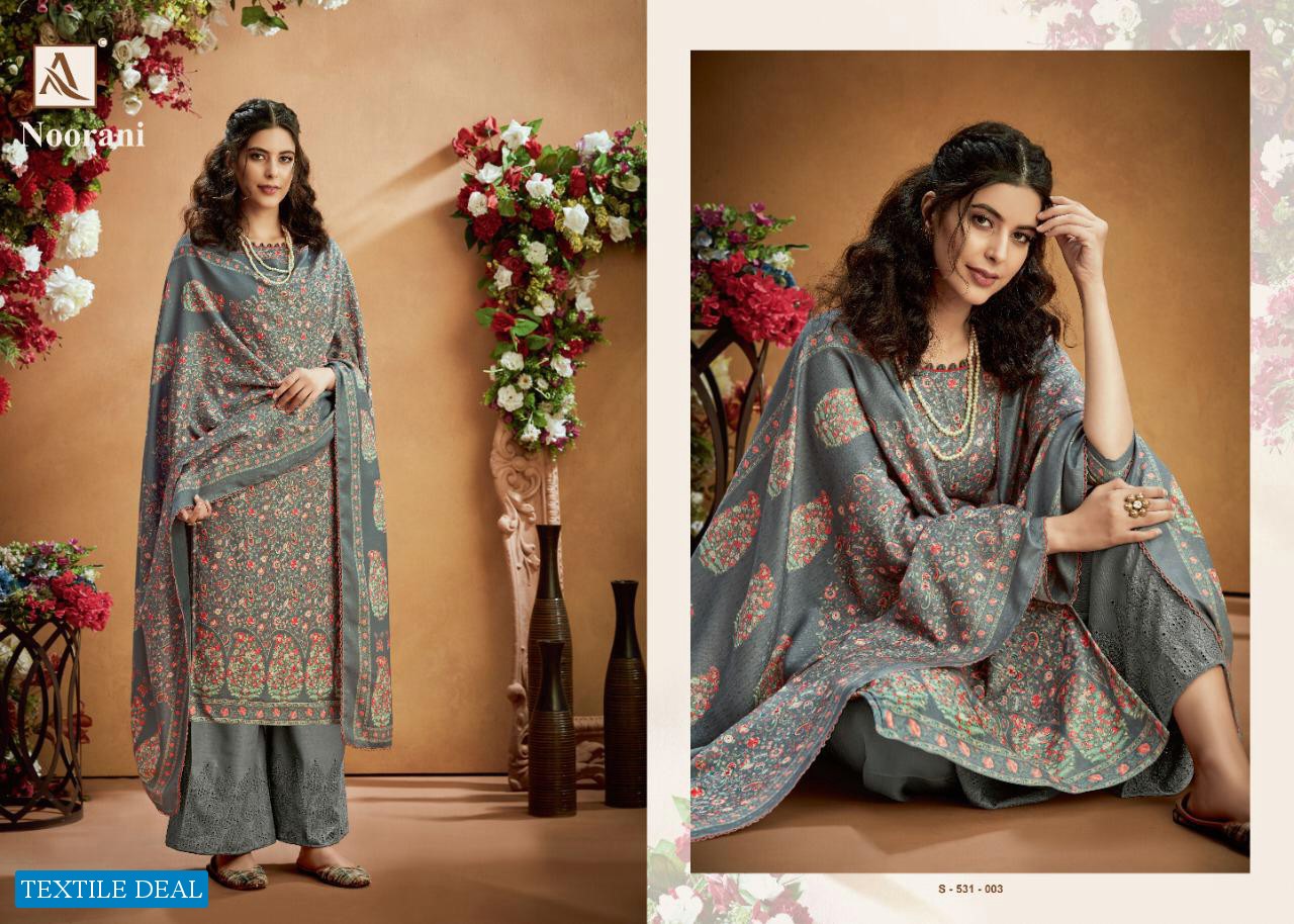 Alok Noorani Wholesale Winter Dress Material