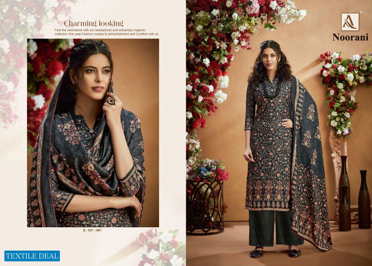 Alok Noorani Wholesale Winter Dress Material