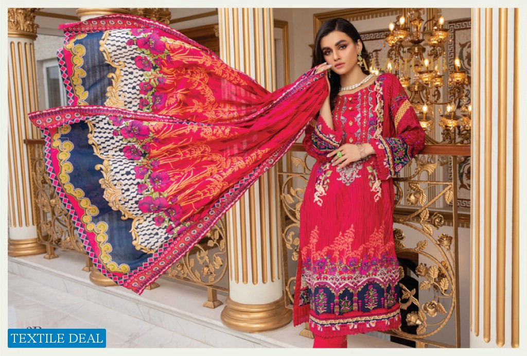 Alzohaib Anum Lawn Vol-1 2021 Wholesale Lawn Printed Pakistani Dress