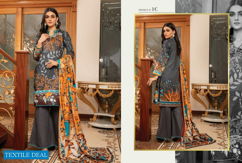 Alzohaib Anum Lawn Vol-1 2021 Wholesale Lawn Printed Pakistani Dress