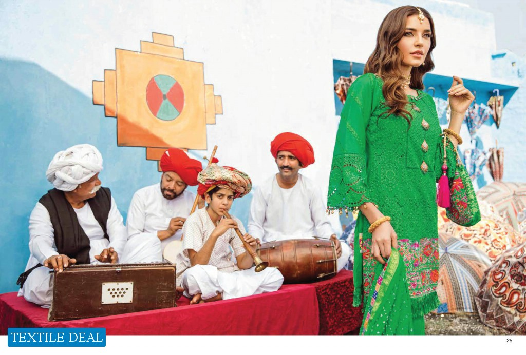 Alzohaib Bandhani Jaipuri Collection Branded Pakistani Suits Wholesale