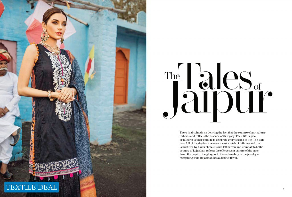 Alzohaib Bandhani Jaipuri Collection Branded Pakistani Suits Wholesale