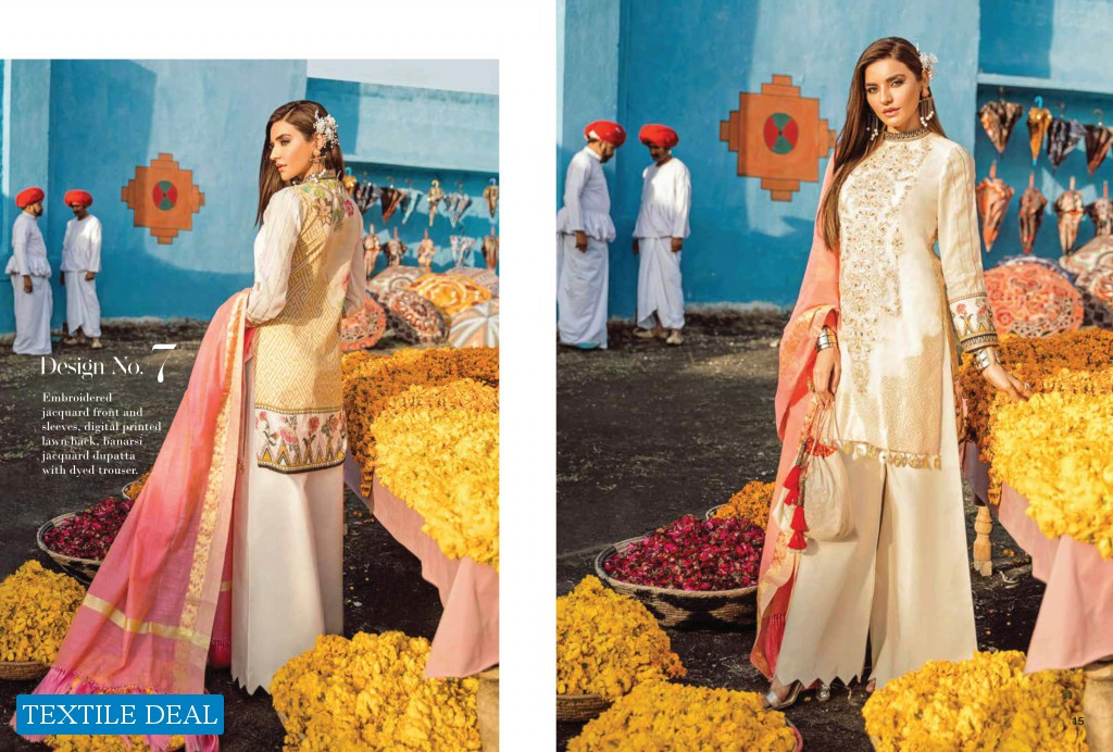 Alzohaib Bandhani Jaipuri Collection Branded Pakistani Suits Wholesale