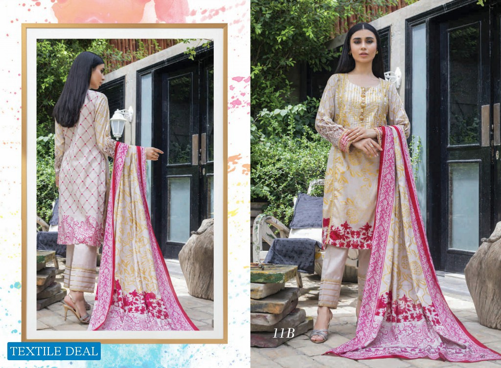 Alzohaib Colors Printed Lawn Wholesale Original Pakistani Salwar Kameez
