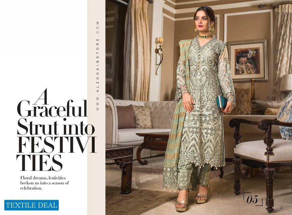 Alzohaib Formals Wedding Collection Wholesale Pakistani Suits