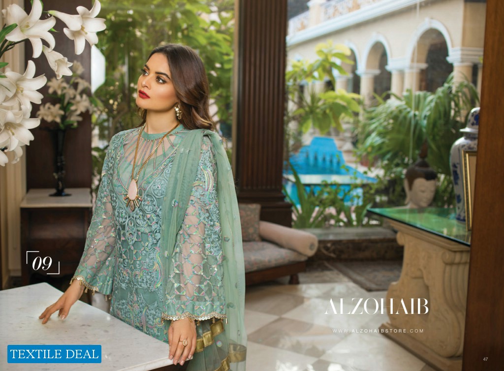Alzohaib Formals Wedding Collection Wholesale Pakistani Suits