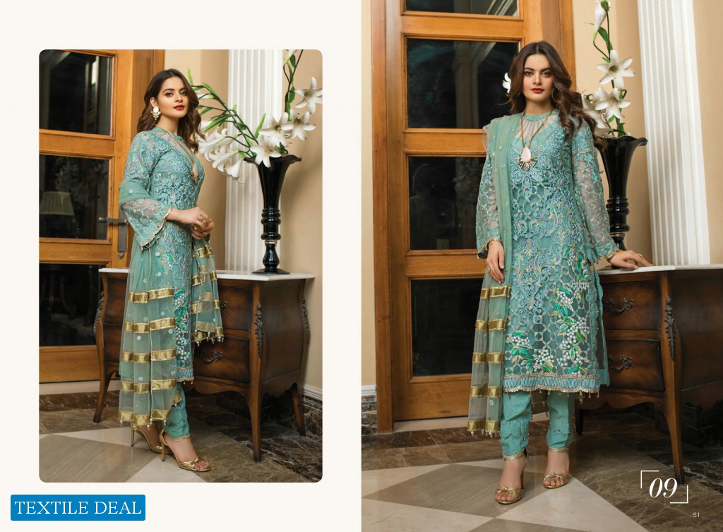 Alzohaib Formals Wedding Collection Wholesale Pakistani Suits