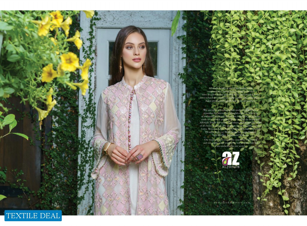 Alzohaib Formals Wholesale One piece Unstitched Pakistani Collection