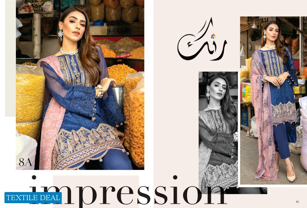 Alzohaib Rung Digital Embroidered Pakistani Dress