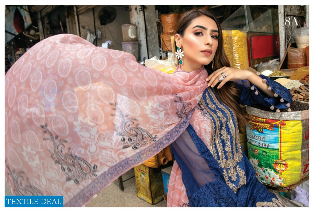 Alzohaib Rung Digital Embroidered Pakistani Dress