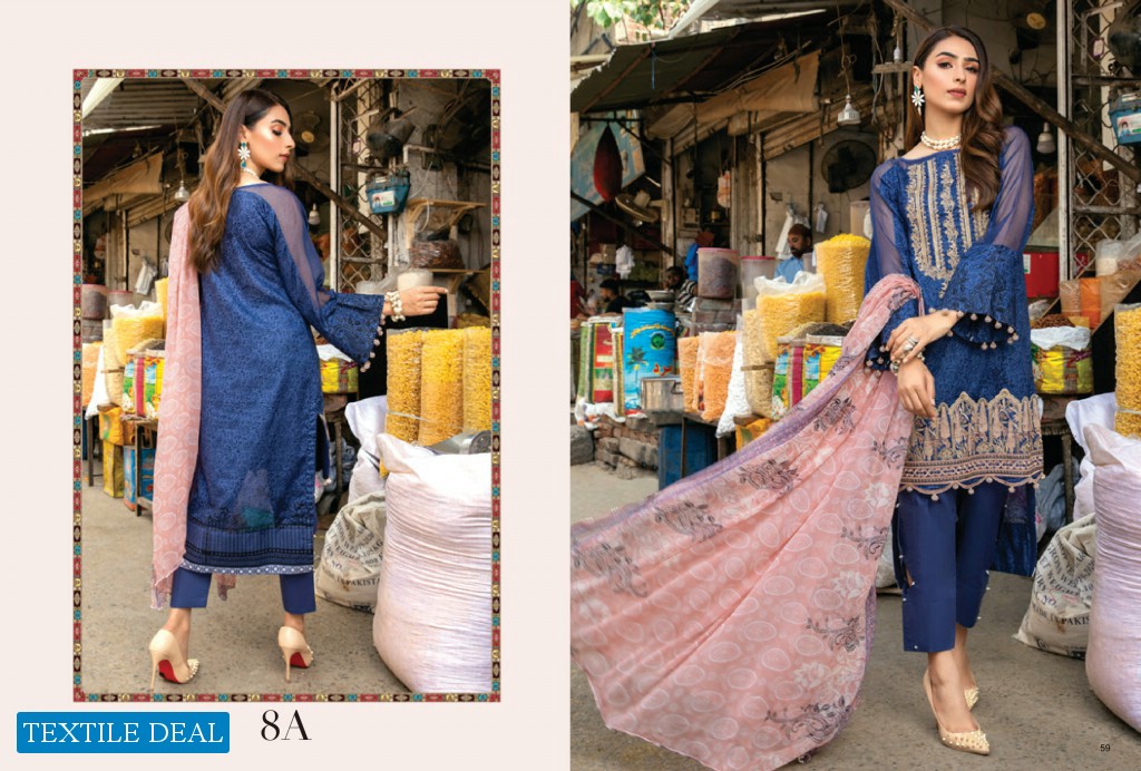 Alzohaib Rung Digital Embroidered Pakistani Dress