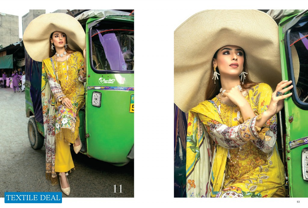 Alzohaib Rung Digital Embroidered Pakistani Dress