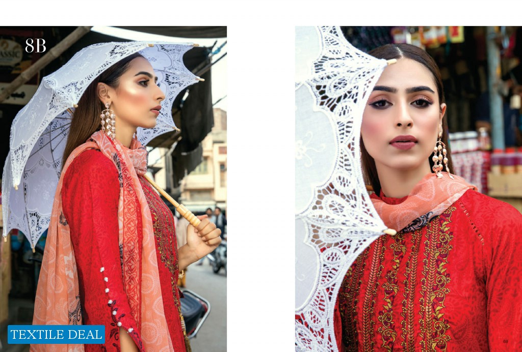 Alzohaib Rung Digital Embroidered Pakistani Dress