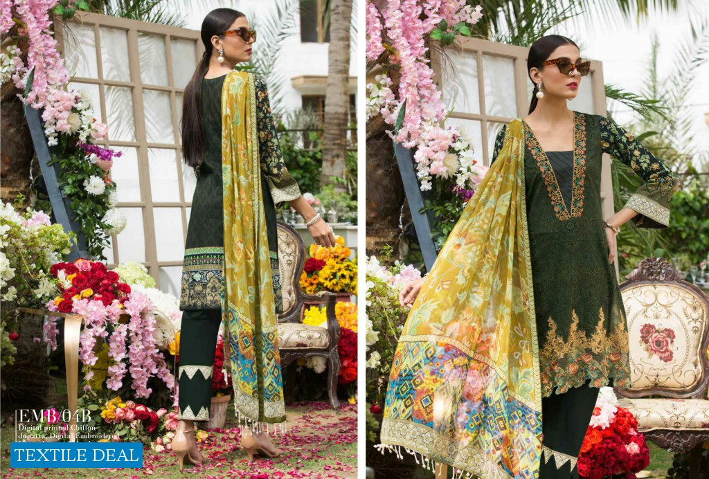 Alzohaib Summer Affair Embroidered Collection Wholesale Branded Dresses