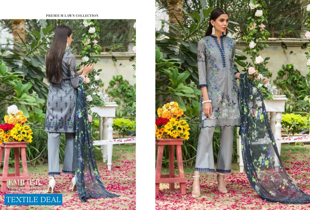 Alzohaib Summer Affair Embroidered Collection Wholesale Branded Dresses