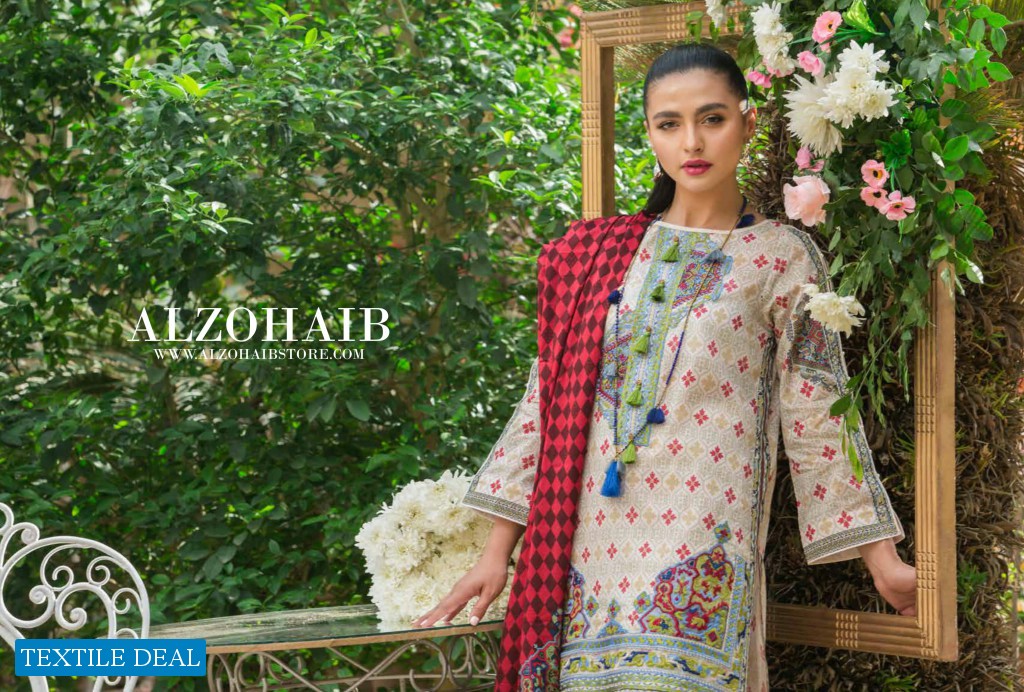 Alzohaib Summer Affair Embroidered Collection Wholesale Branded Dresses