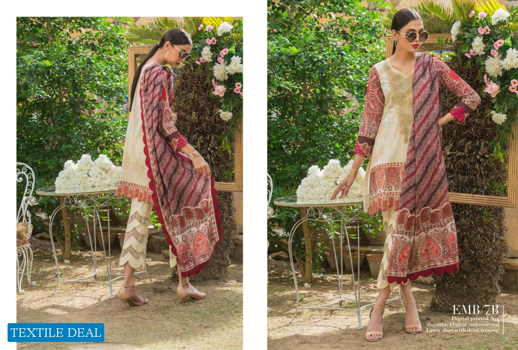 Alzohaib Summer Affair Embroidered Collection Wholesale Branded Dresses