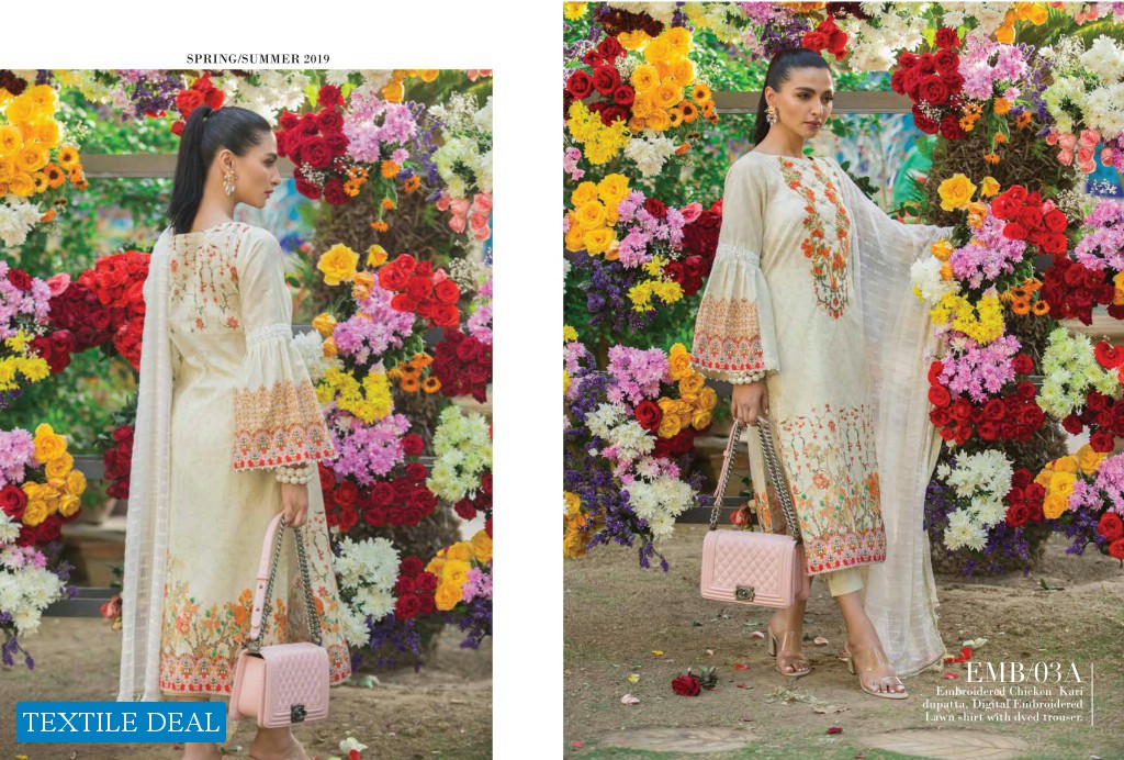 Alzohaib Summer Affair Embroidered Collection Wholesale Branded Dresses