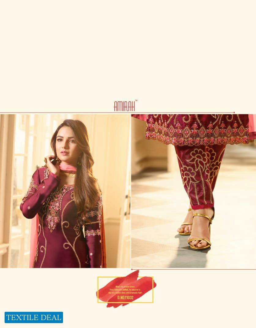 Amirah 11031 To 11036 Wholesale Straight Salwar Kameez