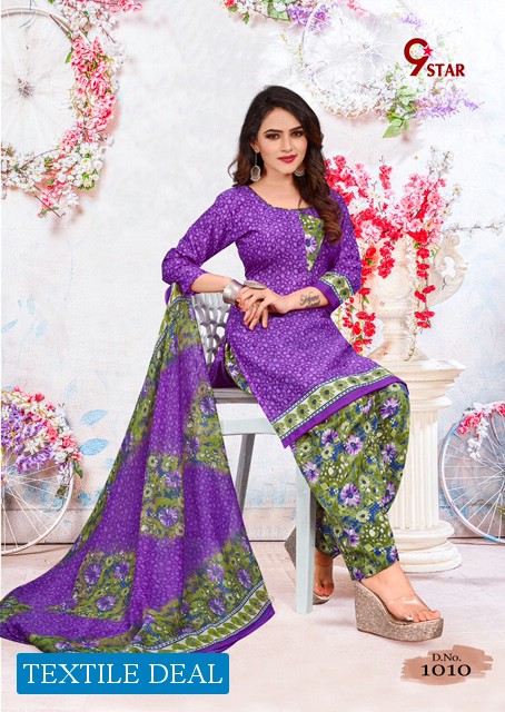 Amit 9 Star Vol-5 Synthetic Fabrics Dress Material Catalog