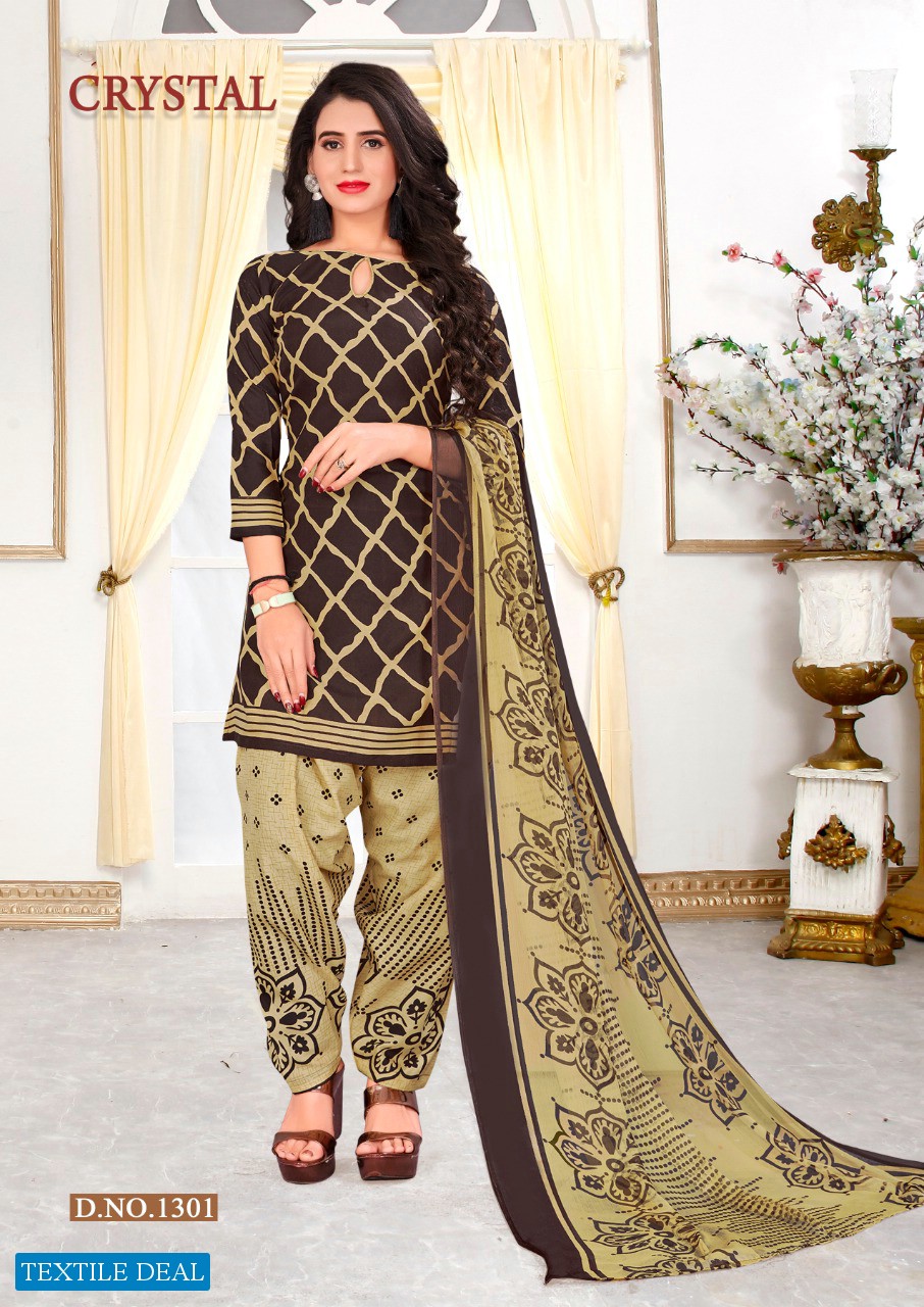 Amit Crystal Vol-13 Wholesale Printed Dress Material